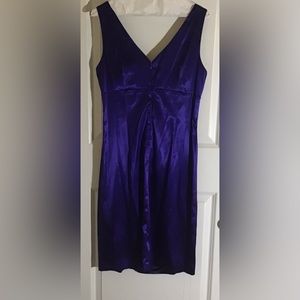 Purple sleeveless prom, wedding, bridal, dress, size 12